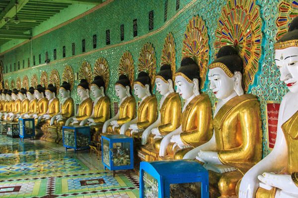 Sagaing hill - the first place to visit in Irrawaddy river crusie