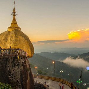 golden rock pagoda