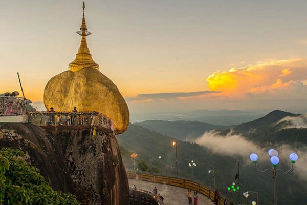 golden rock pagoda