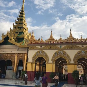 Mahamunipagoda is home to one of the most sacred Buddha images in Myanmar