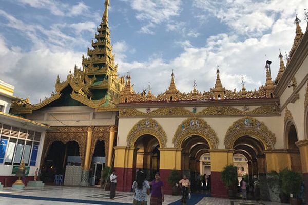 Mahamunipagoda is home to one of the most sacred Buddha images in Myanmar