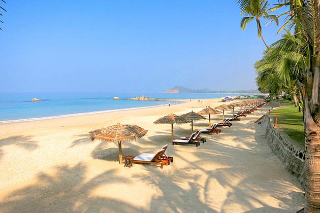Ngapali Beach - where to reward yourself Myanmar travel itinerary 14 days