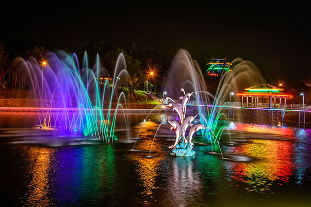 Water Fountain Garden is one of the main attractions to visit in Naypyidaw tours