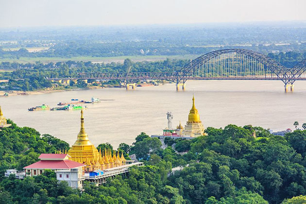 mandalay weather in december is perfect to visit sagaing hill