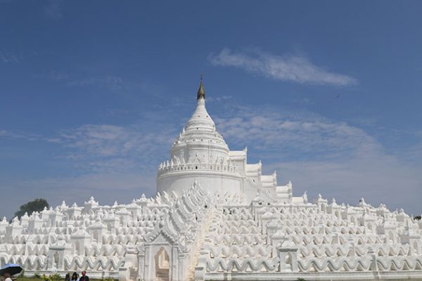 hsinbyume temple in mingun village