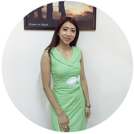 rachel - htoo tin nyaung oo - Go Myanmar tours sales executive