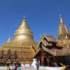 shwezigon pagoda - one of the best places to learn Buddhist teaching in Bagan