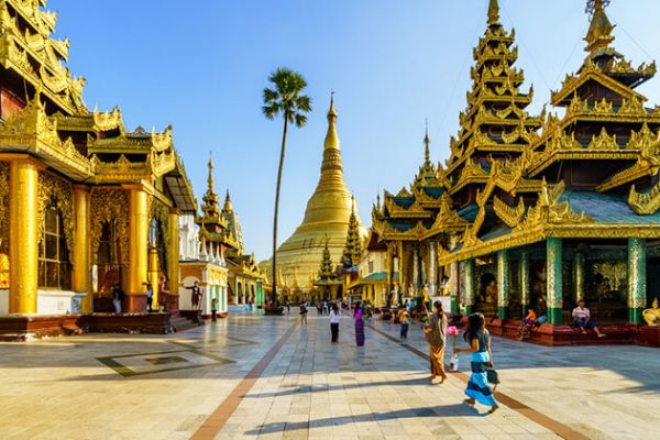 Shwedagon Pagoda - must see spot for myanmar river cruise