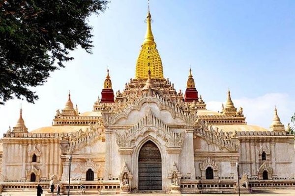ananda temple best attraction for irrawaddy river cruise with strand cruise ship
