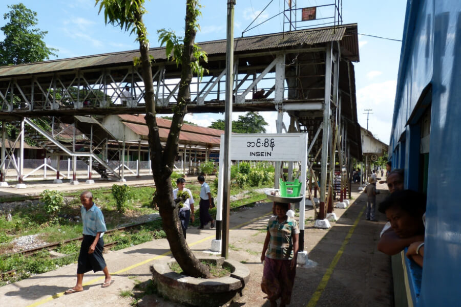 Insein Station - Remarkable Stops on the Yangon Circular Train