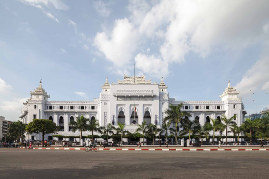 Yangon City Hall - 5 Must-See Architectural Wonders