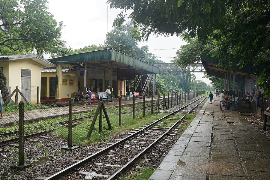 Paywetseikkon Station - Remarkable Stop on the Yangon Circular Train