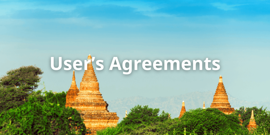 Go Myanmar Tours' Users Agreements