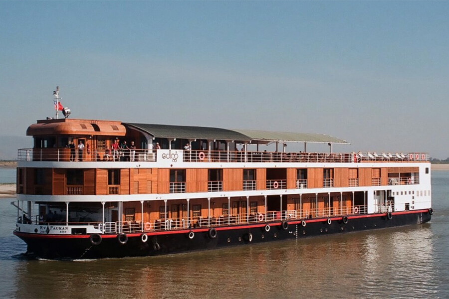 Ayeyarwaddy river boat - day trips from yangon