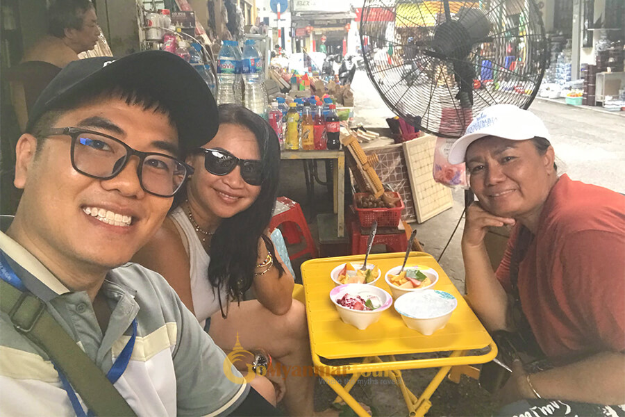 enjoy local food in bagan - myanmar trips