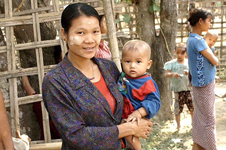 Chin People In Myanmar