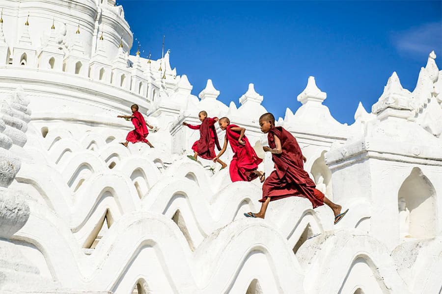 Hsinbyume Pagoda - tours of myanmar