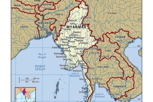 Myanmar Map
