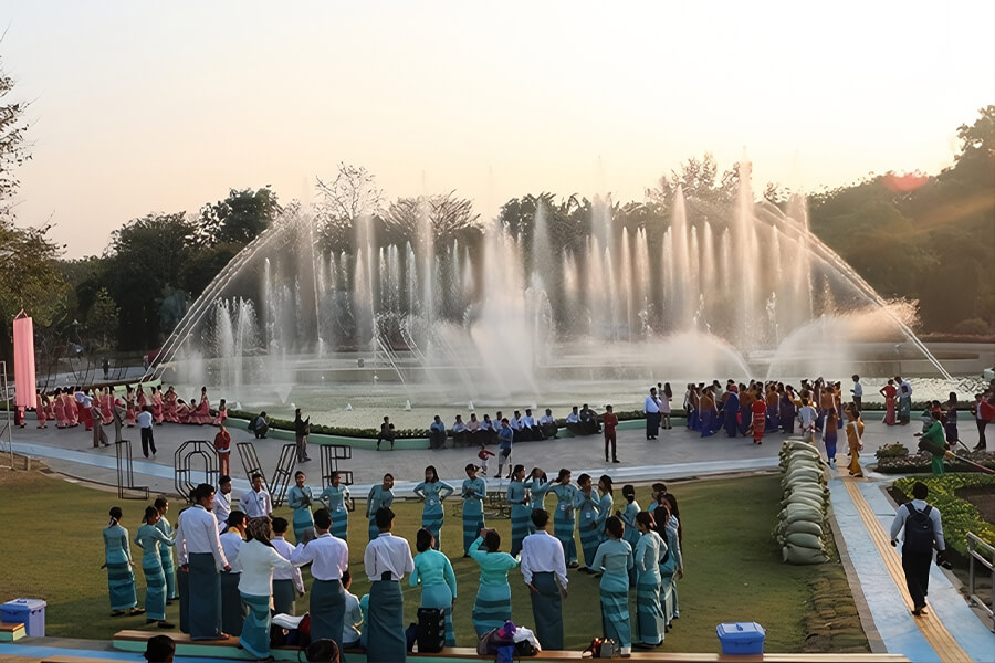Water Fountain Garden - nay pyi taw famous places
