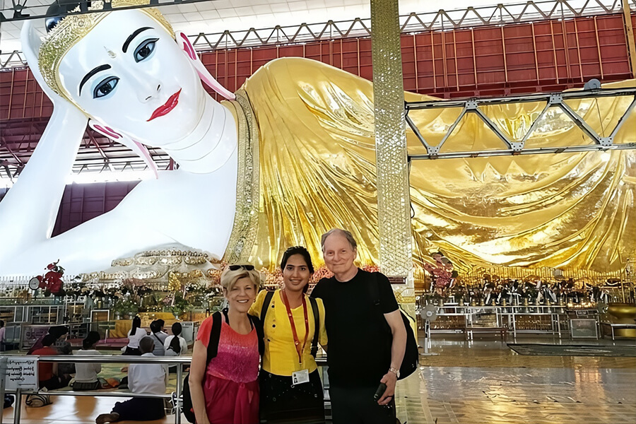 Chauk Htat Gyi Pagoda - day trips from yangon