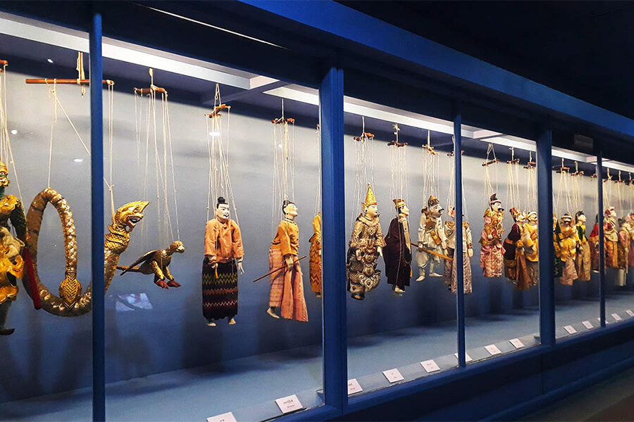 National Museum in yangon - yangon vacations