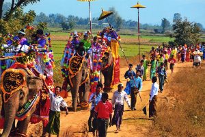 Novitiate Ceremony (Shin Pyu) In Myanmar