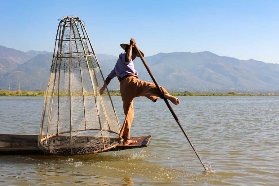 Inle Lake local life in myanmar cycle tours