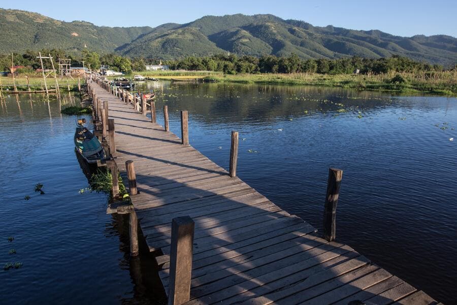 Main Thauk Bridge in myanmar bird watching tours Main Thauk Bridge in myanmar bird watching tours